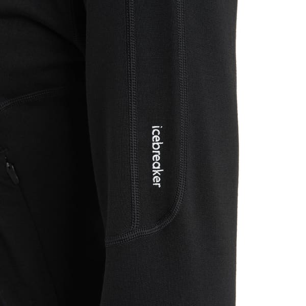 Veste polaire randonnée ICEBREAKER W MER 560 REALFLEECE ELEMENTAL II LS Z BLACK
