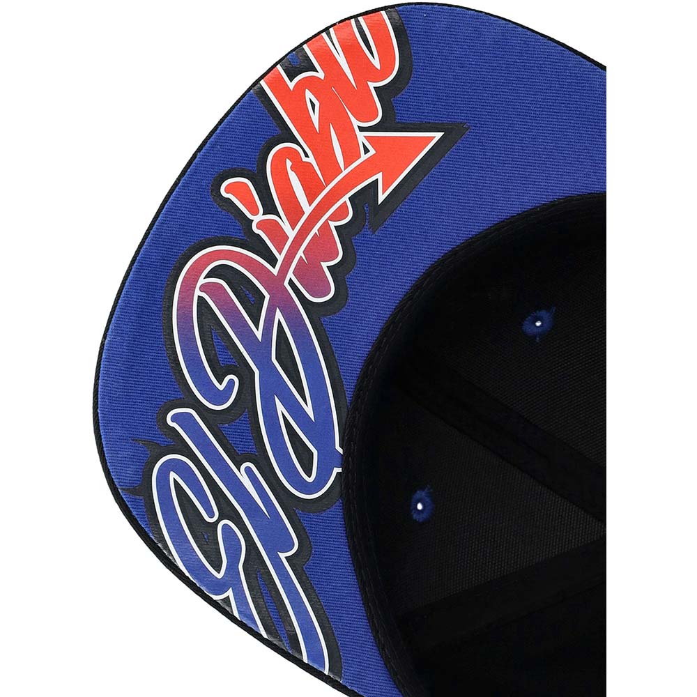 Fabio Quartararo - Casquette flat Dual FQ20 Yamaha Noir / Bleu / Rouge