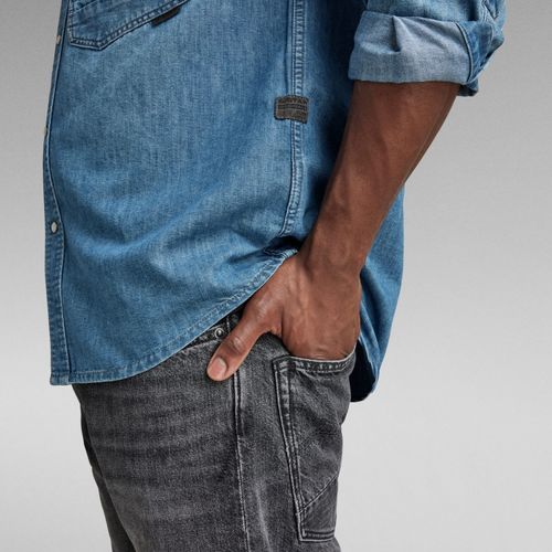 G-Star Raw - D23006 D303 DAKOTA SHIRT-B890 FADED CADET BLUE Azul