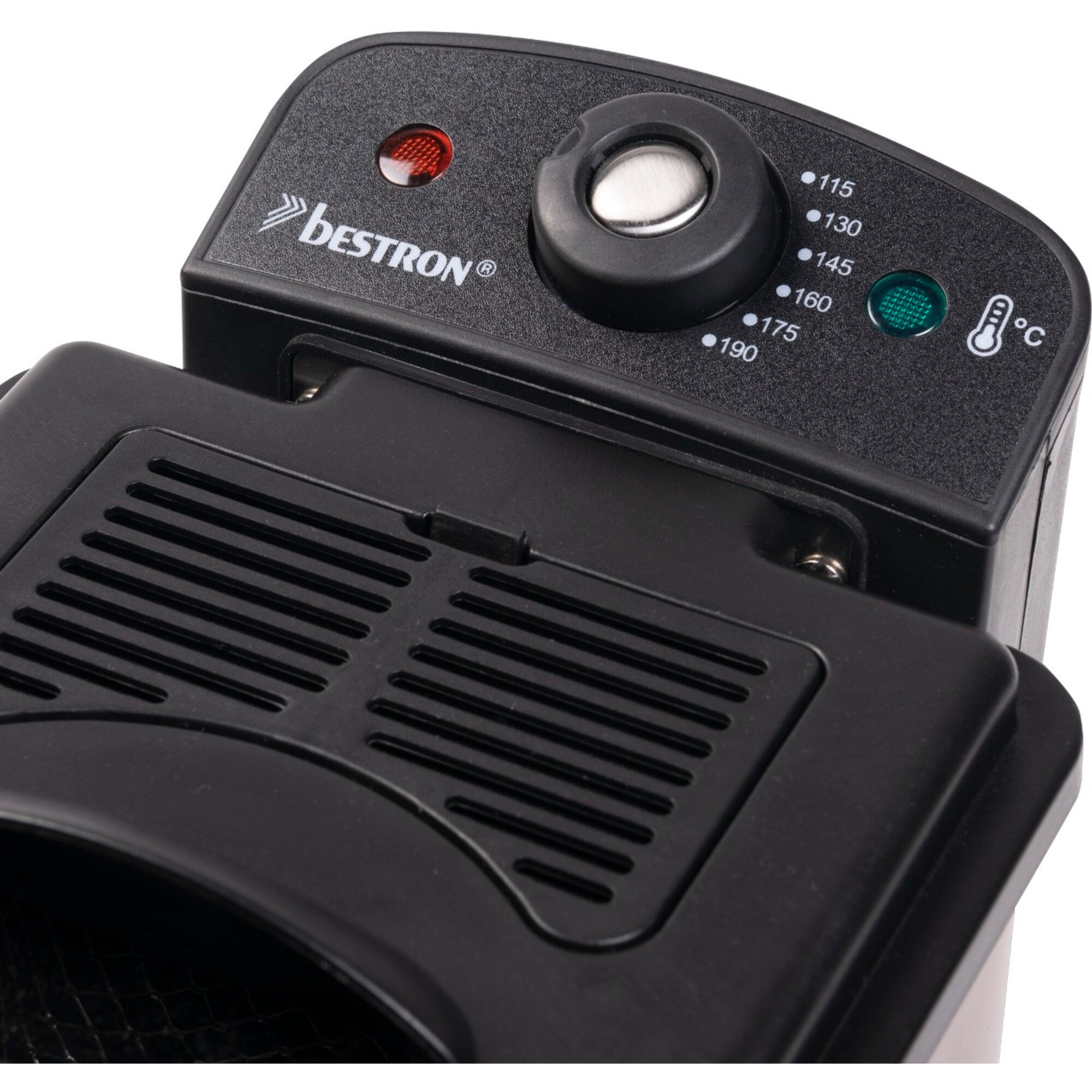 Bestron Fritteuse Mini Fritteuse AF100CO, mit Kaltzonen-Technik