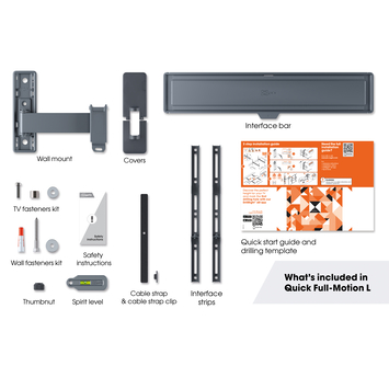 Vogel's TV-steun Full motion L - 40 t/m 77 inch