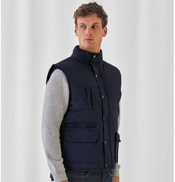 B&C BC355 - Doudoune sans Manches Multi-Poches