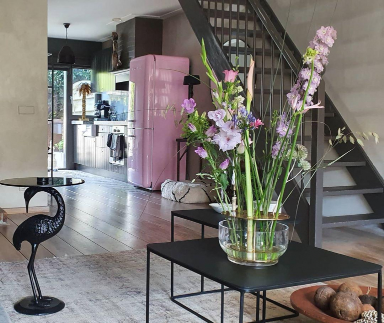 Fritz Hansen Ikebana vaas large brass