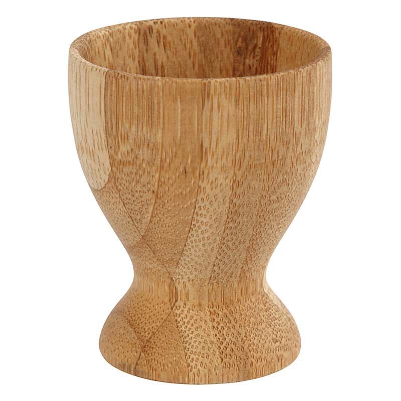 Coquetier en bambou à customiser 6 x Ø 4,8 cm Creavea