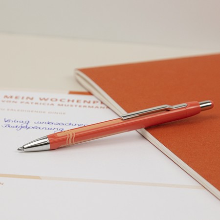 Schneider Epsilon Kugelschreiber - warm orange - XB