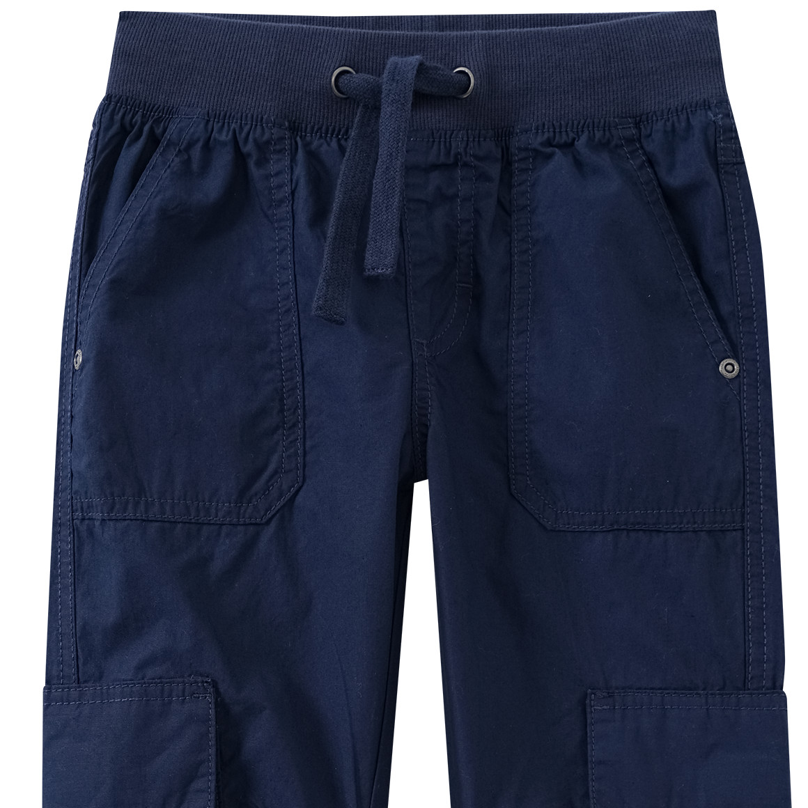 Jungen Cargohose aus Baumwolle dunkelblau