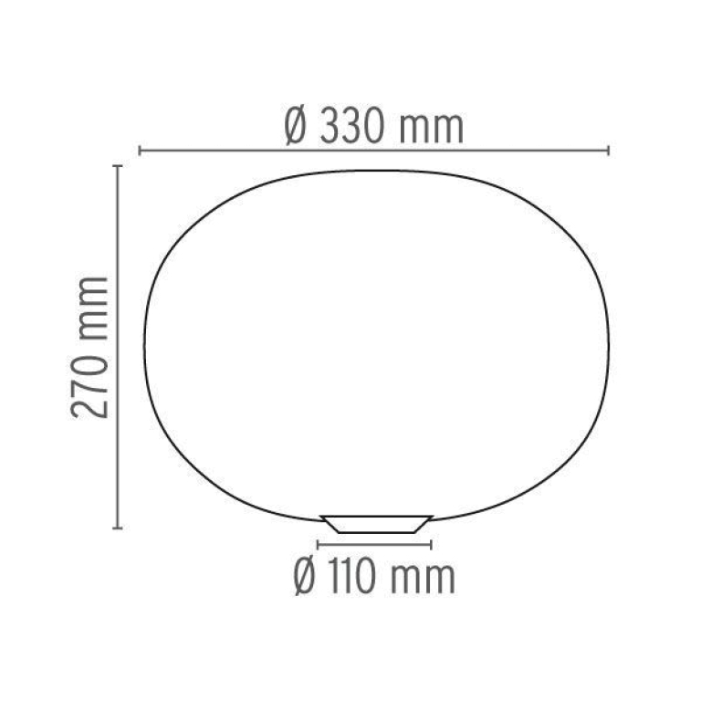 Flos Glo-Ball Basic 1 tafellamp
