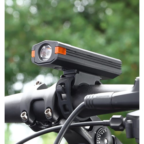 1500mAh Wiederaufladbares USB Fahrrad Licht Velo LED Warnlicht IPX4 - Hellblau