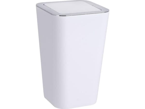 Wenko vippeavfallsbeholder 6L hvit (24614)