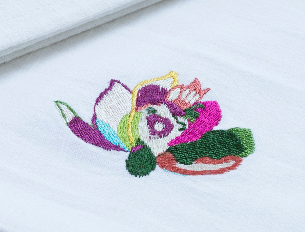 Lot de 2 serviettes de table-Éclosion d'artiste