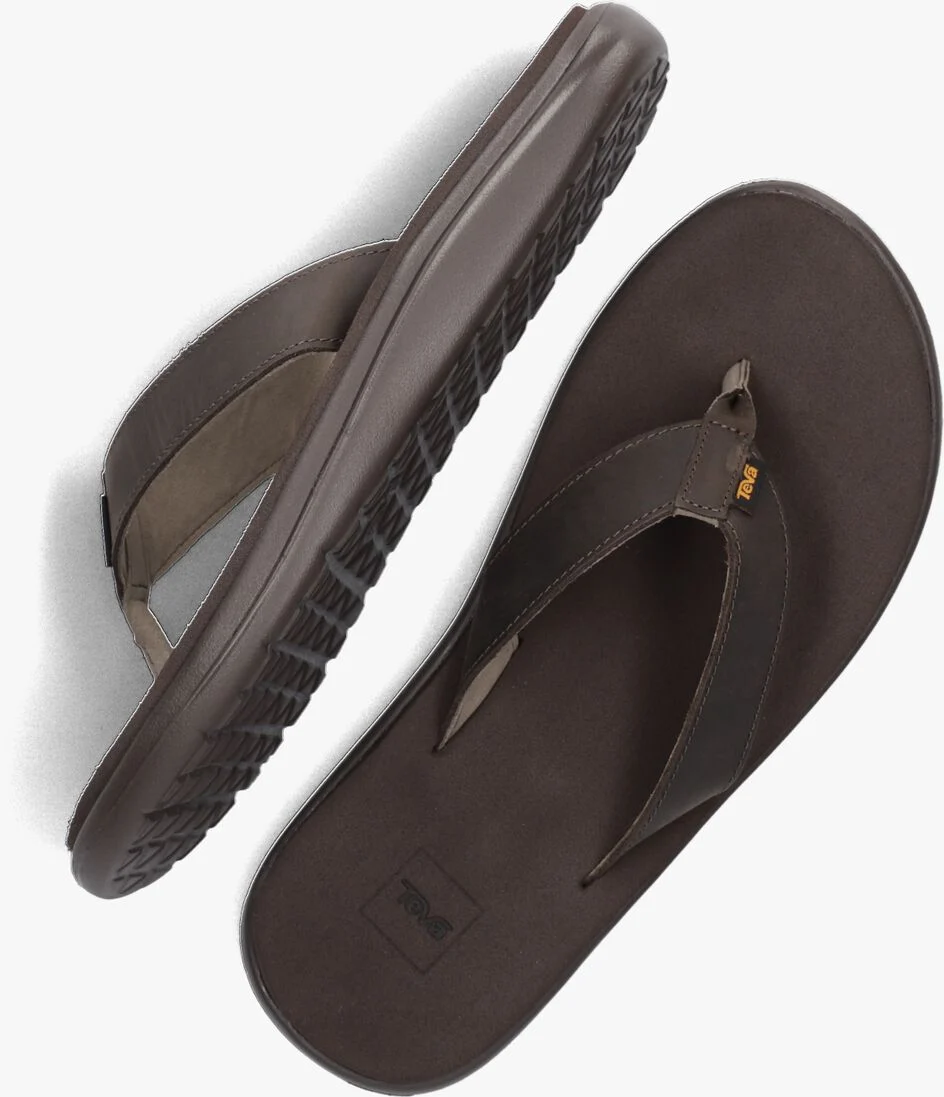 TEVA bruine teva slippers m voya flip