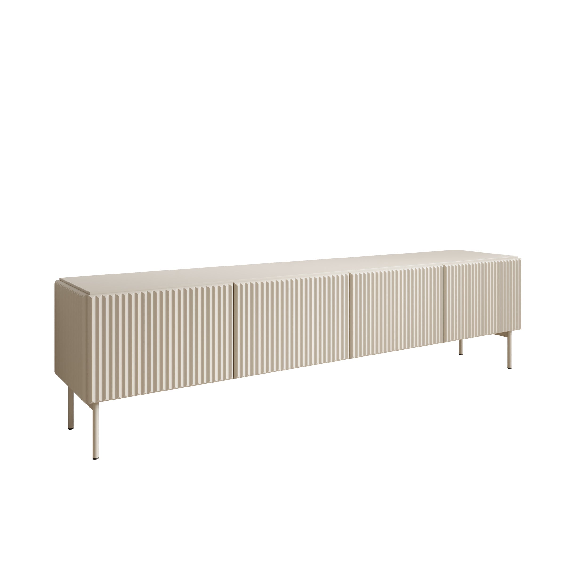 Meubella - Marajo - TV-Meubel - Beige - 195 cm