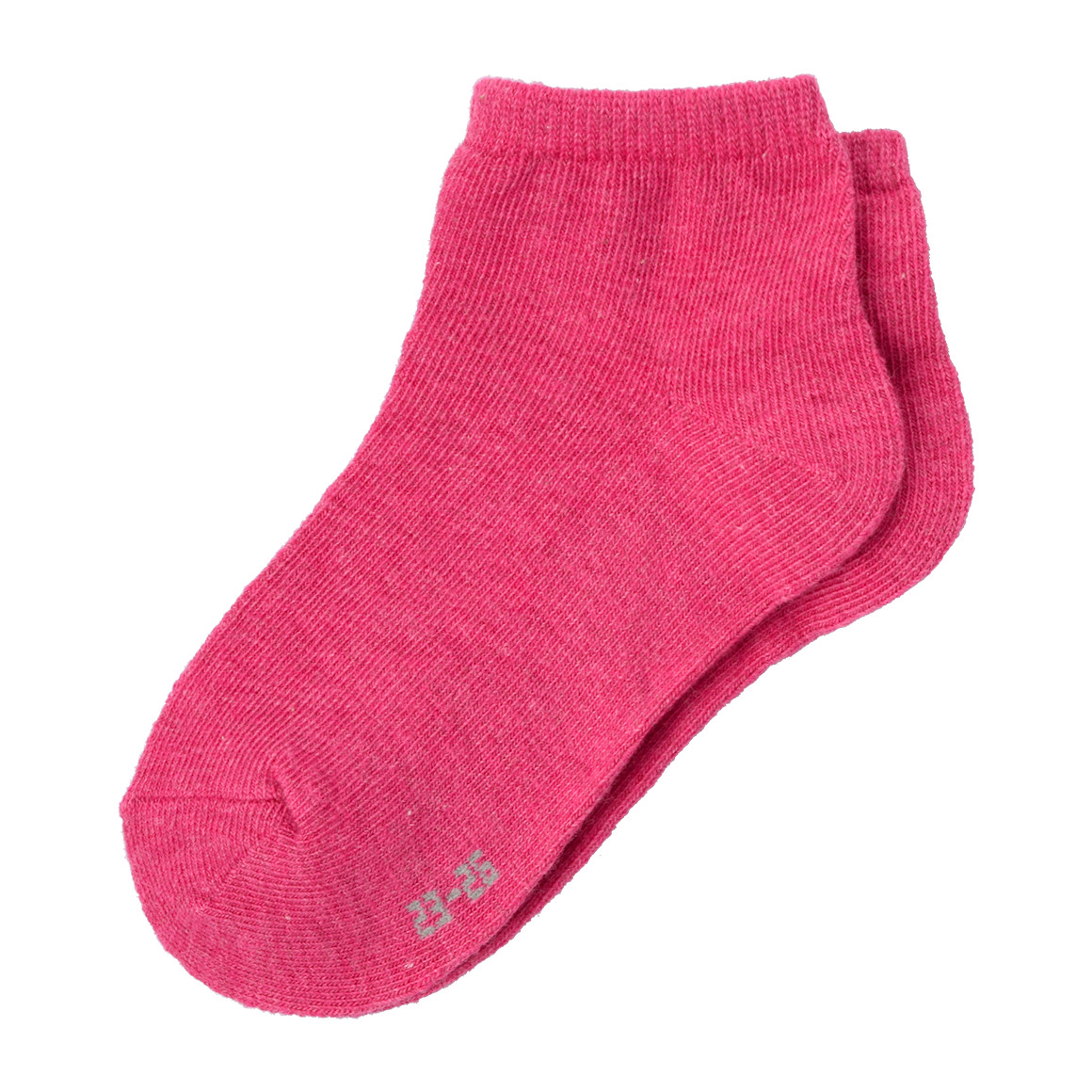 Topolino 3 Paar Mädchen Sneaker-Socken im Set rosa / weiss / beere