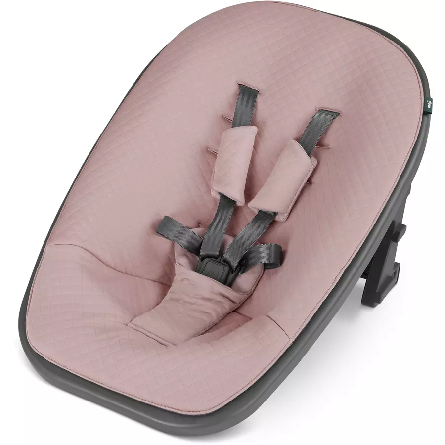 Moji Hochstuhl Yippy inklusive Neugeborenenaufsatz Cotton Rose