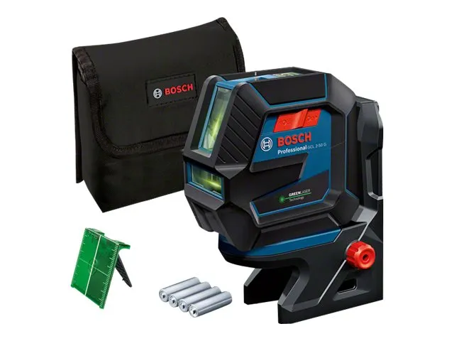 Bosch Professional GCL 2-50 G - Krydslinjelaservaterpas