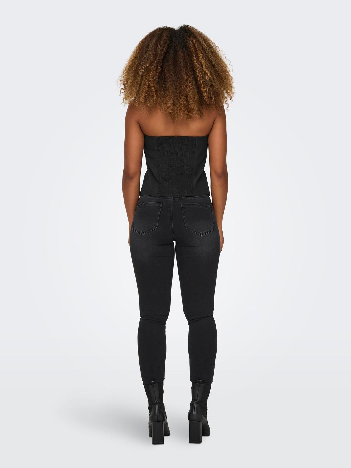 ONLPANNY Tüll-Top Black