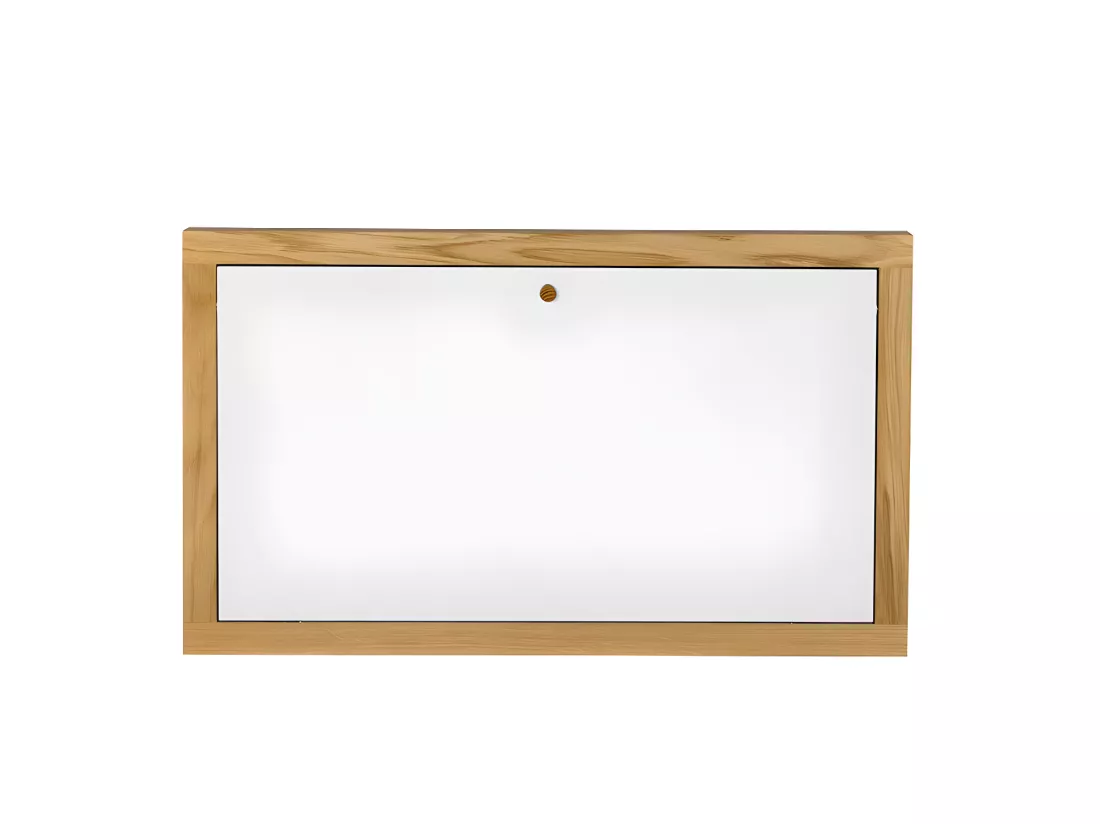 Brenta - Bureau mural contemporain - Blanc