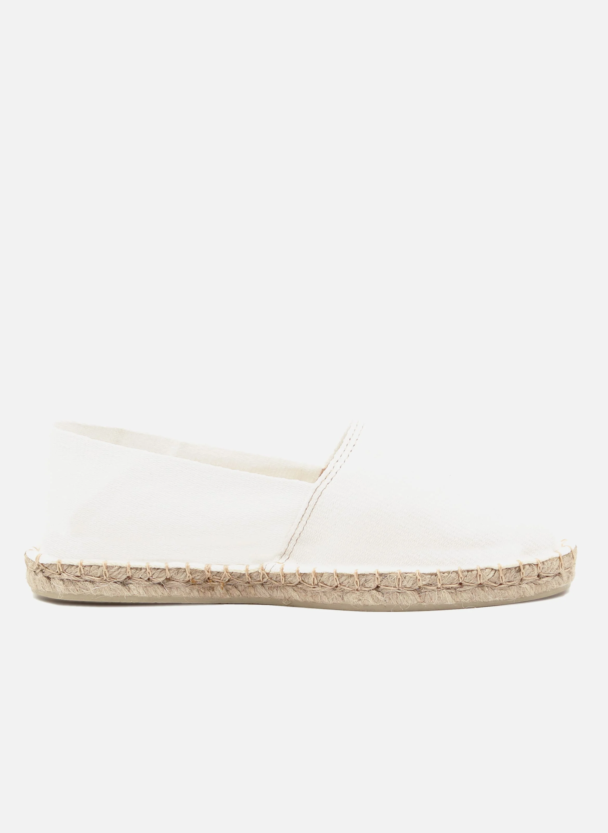 Espadrilles toile | Blanc