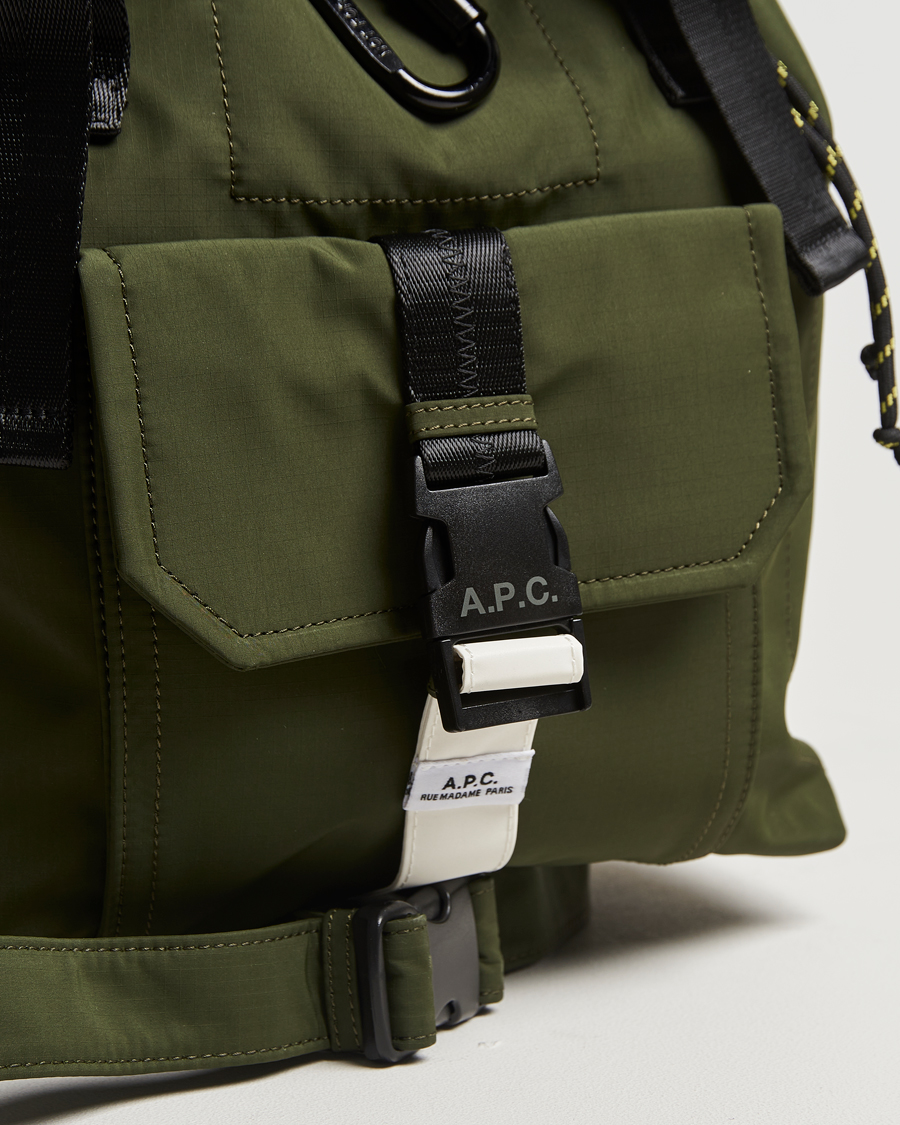 A.P.C. Trek Backpack Dark Khaki