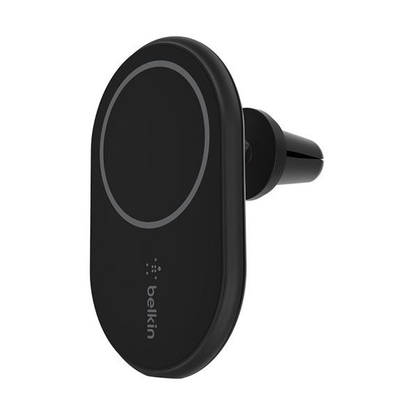 Magnetic Wireless Car Vent Mount   Car Charger - WIC004BTBK