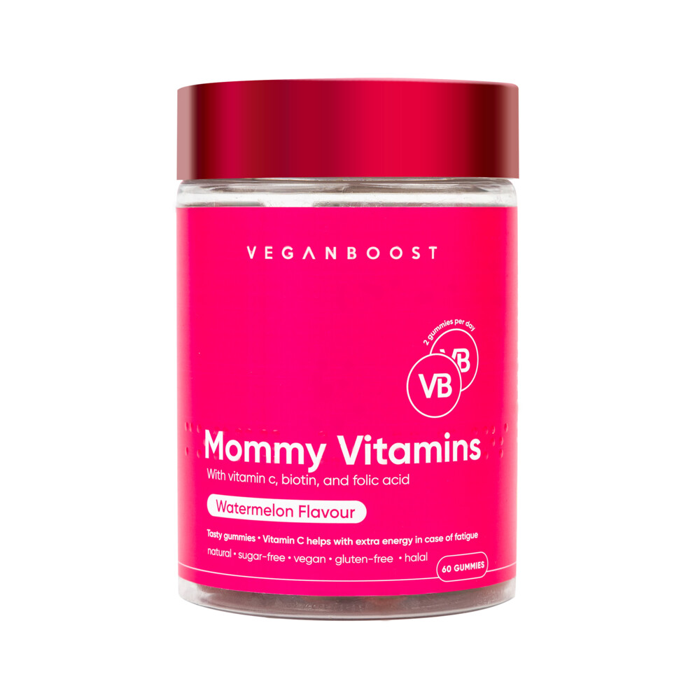 Veganboost Hair Vitamins Mommy Watermeloen60 gummies