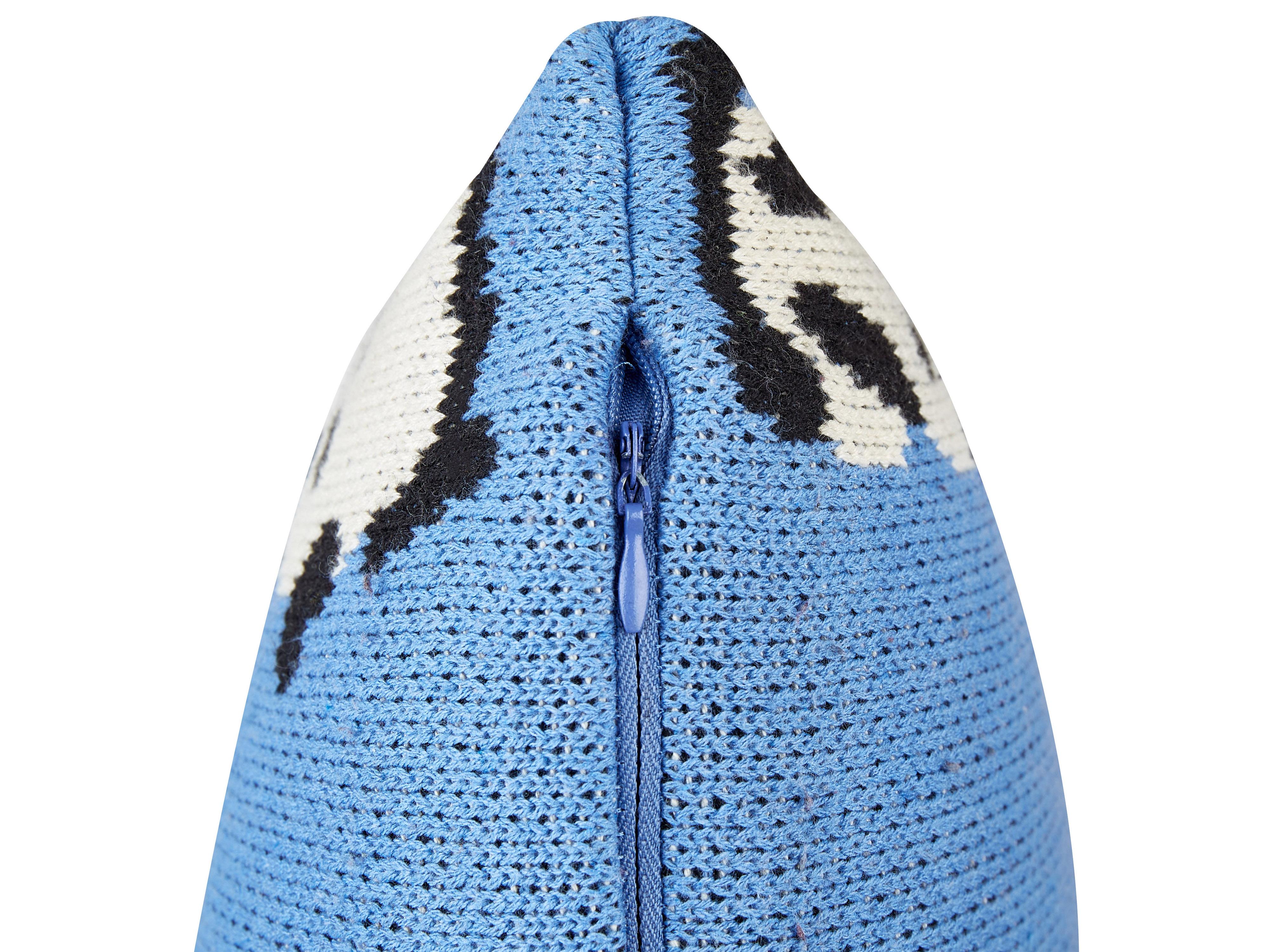 Set van 2 sierkussens TALOKAN Katoen 45 x 45 cm Blauw