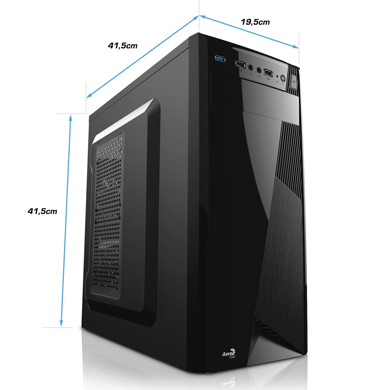 PC Pro PC 14 Intel Core i5-14400, 32GB DDR4, Intel UHD Graphics 730 Grafik, 1TB SSD, DVD, Windows 11 Pro