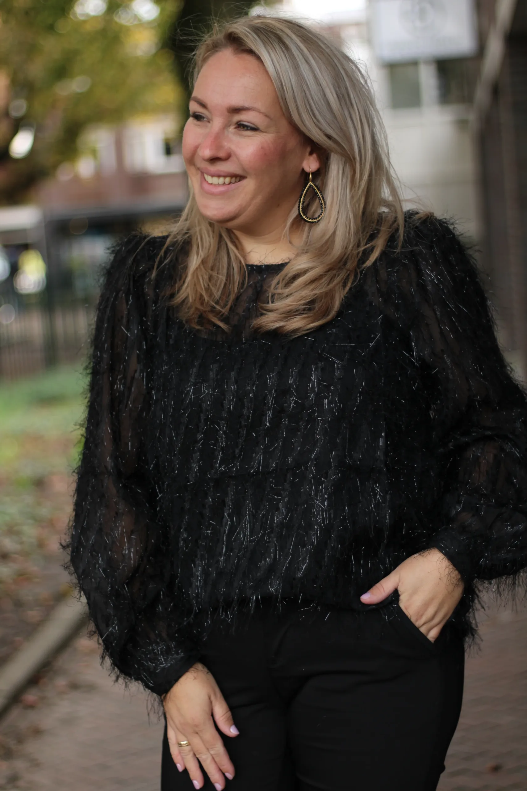 Culture - Patty Blouse - Black