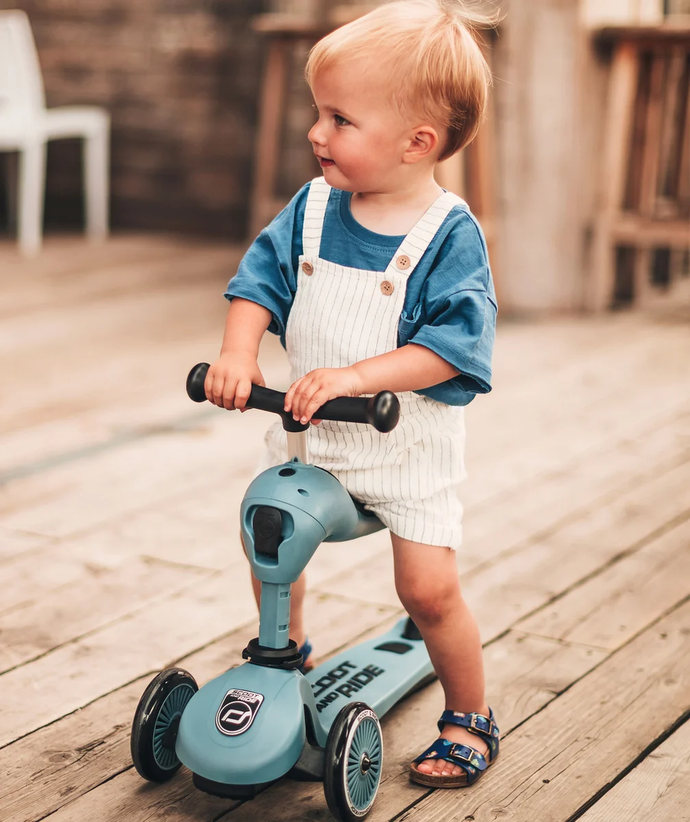 SCOOT AND RIDETROTINETTE HIGHWAYKICK 1 BLEU ACIER