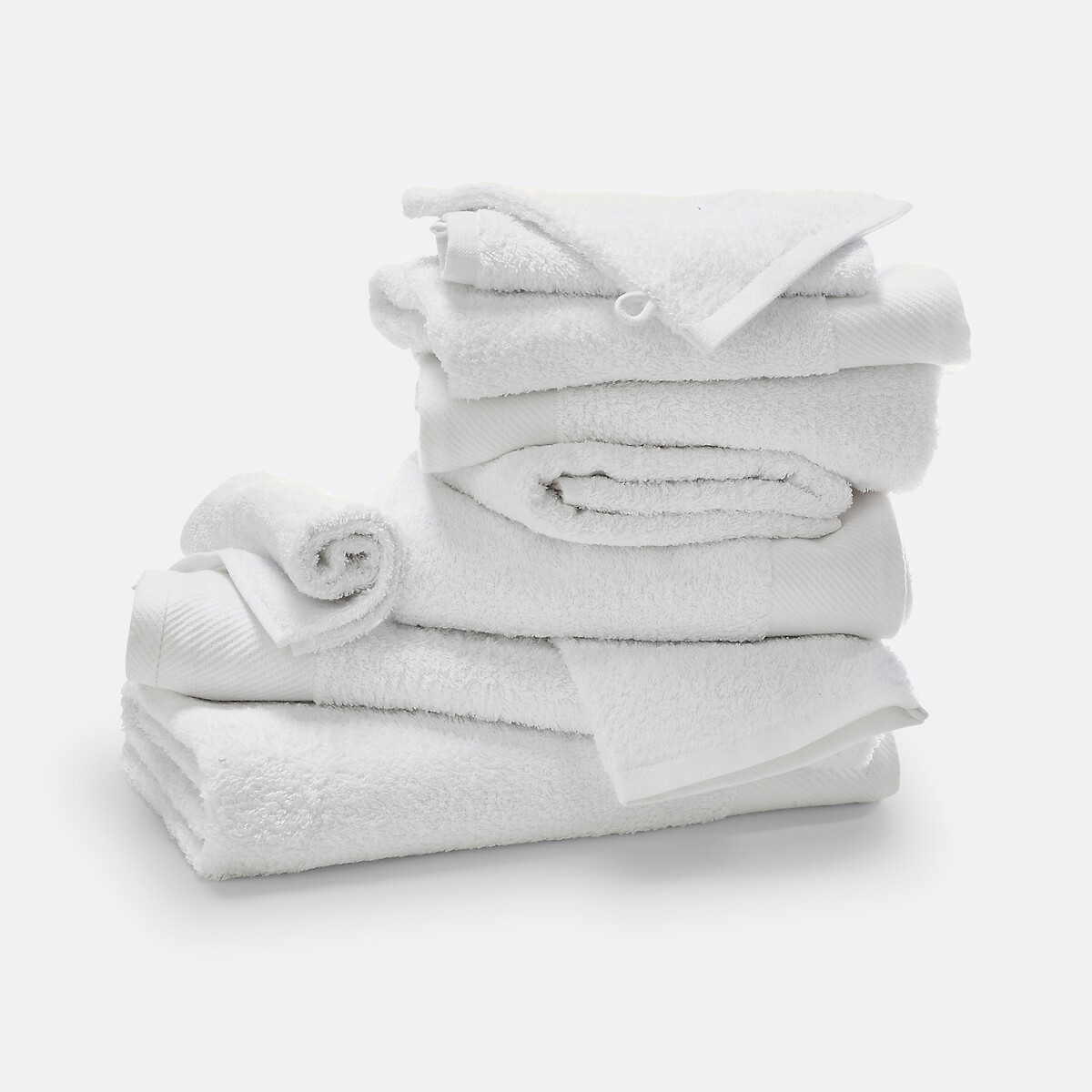 LA REDOUTE INTERIEURS<br>Conjunto de banho 10 peças 500g/m2,Scenario