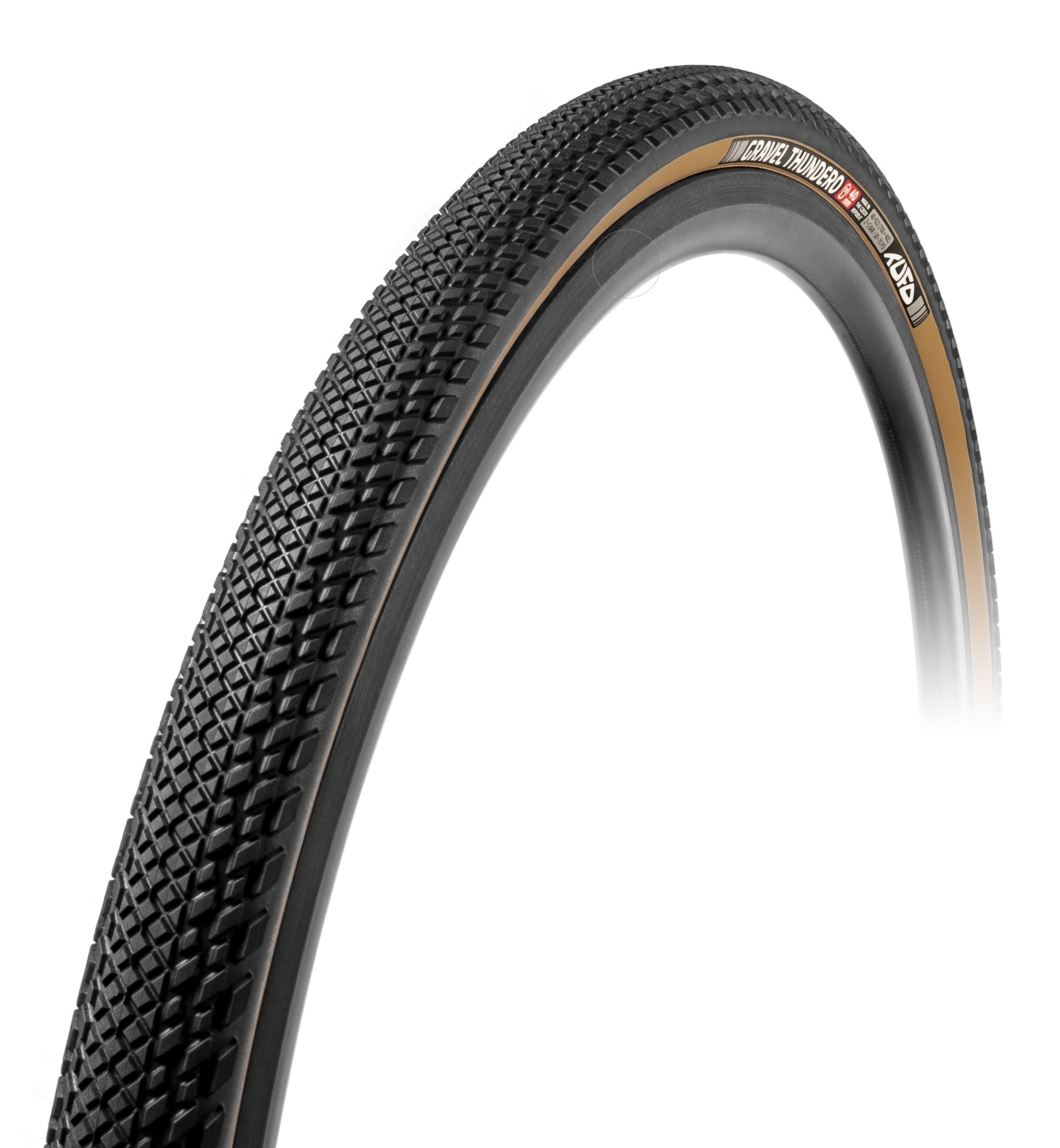 Tufo Thundero TR Gravel dæk 700x36C, Sort / Beige