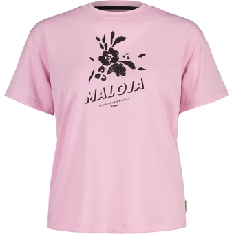 Maloja LenksteinM. 1/2 Kurzarmtrikot Magnolia Damen