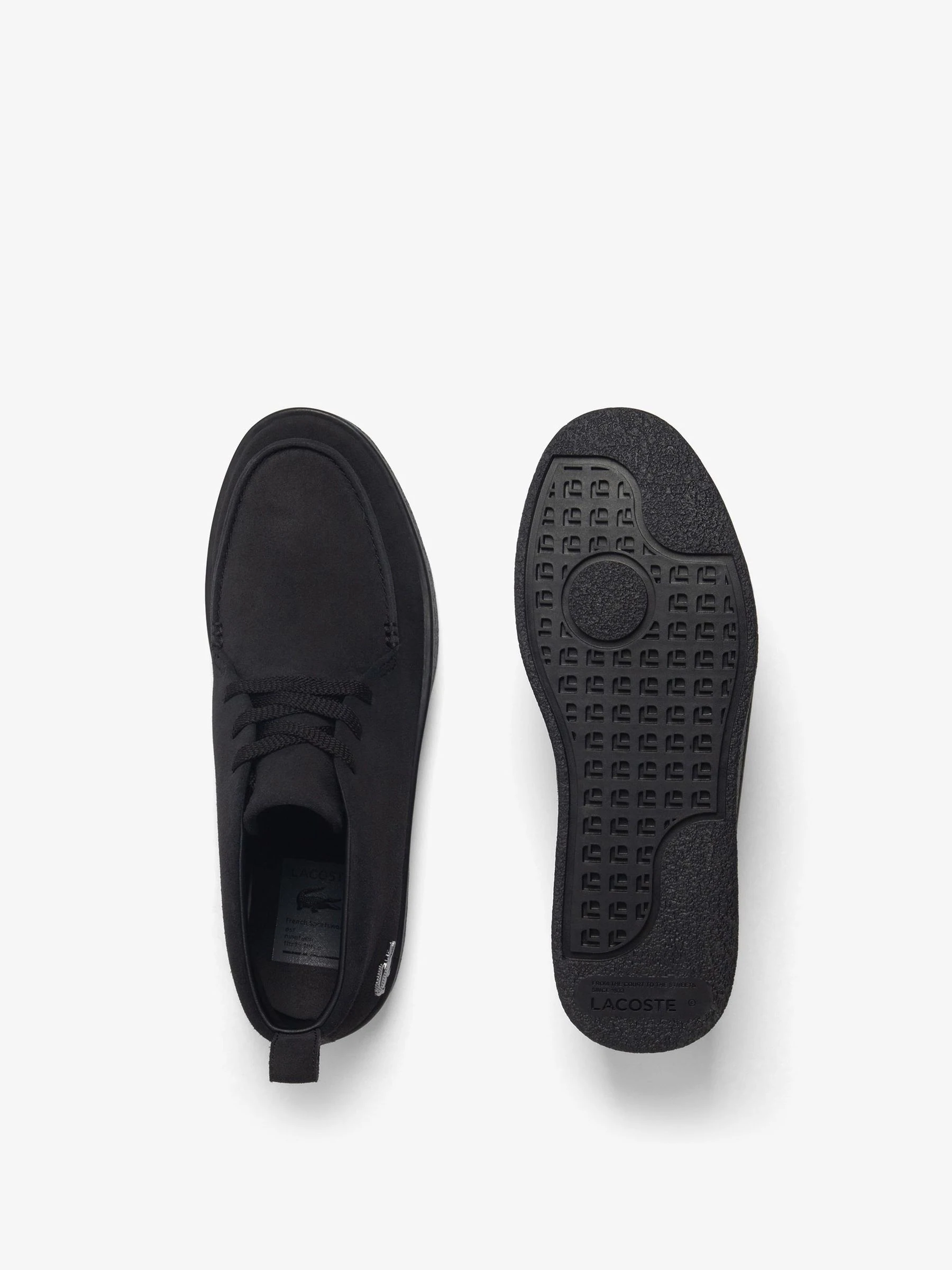 Zwart - Lacoste Chukka Boots