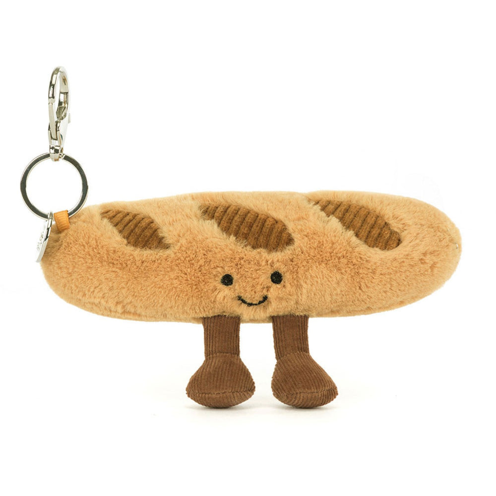 Køb Jellycat Amuseables Baguette N'øglering 4 Cm