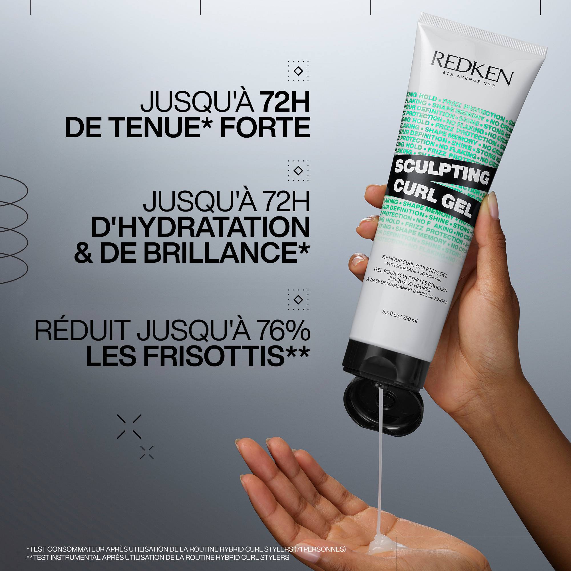 Gel Definition Hybrid Curl Stylers / 250ml