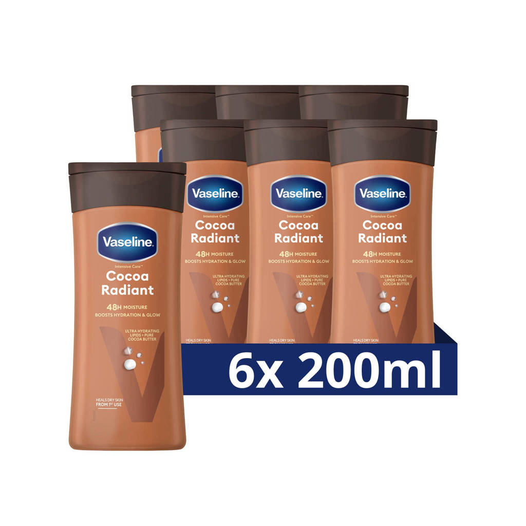 Cocoa Radiant bodylotion - 6 x 200 ml