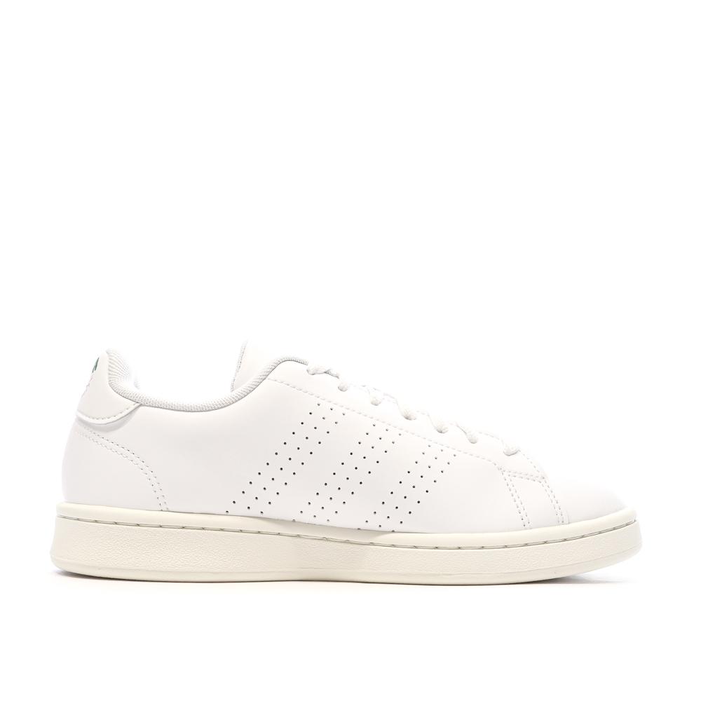 Adidas Baskets Blanc Femme Adidas Advantage Feuilles