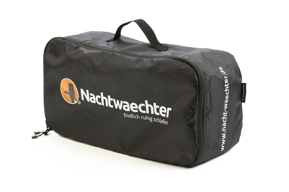 Nachtwaechter Schlafweste + Klettverlängerung und Reisetasche
