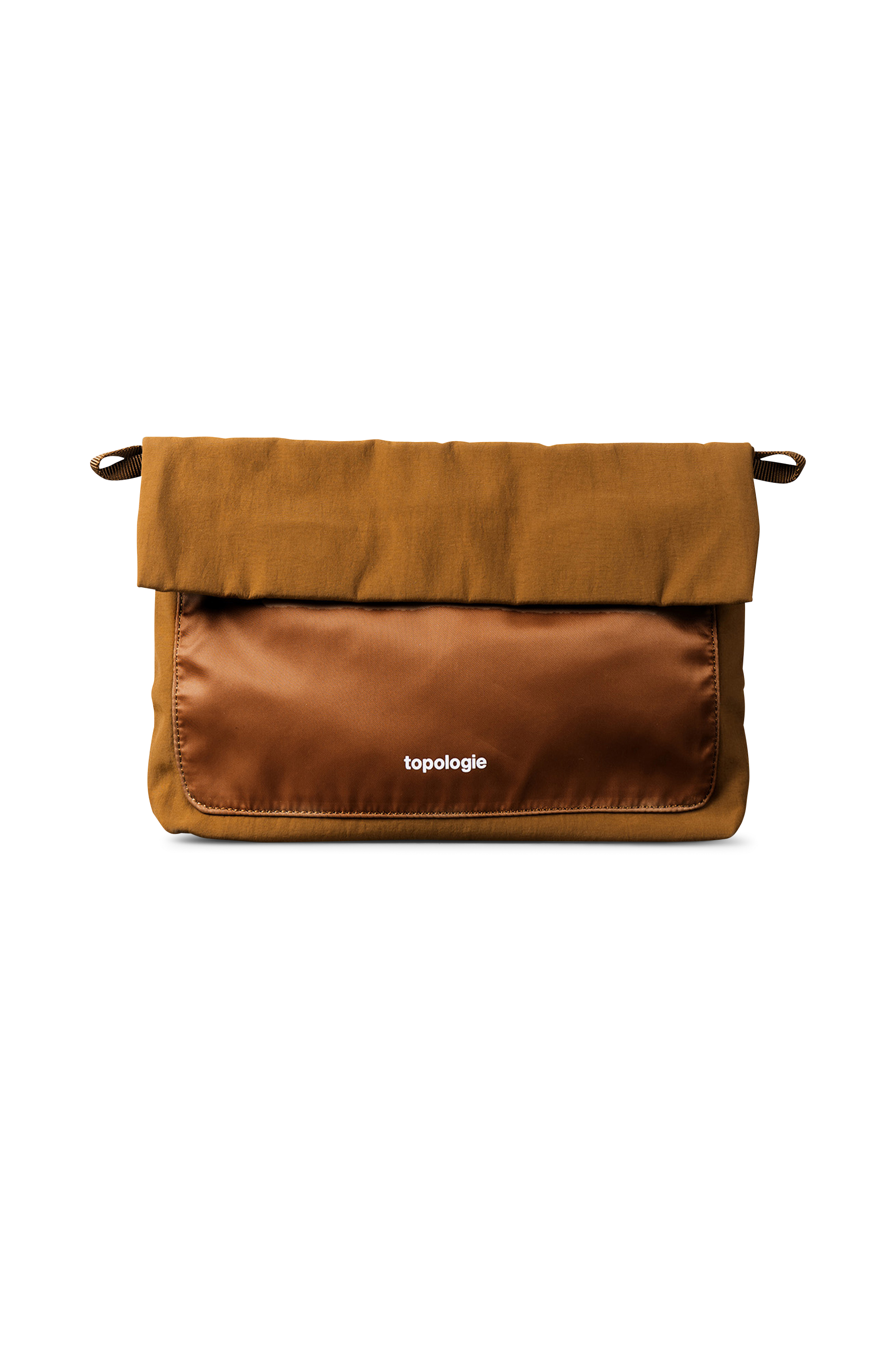 TOPOLOGIE Pochette Musette Marron