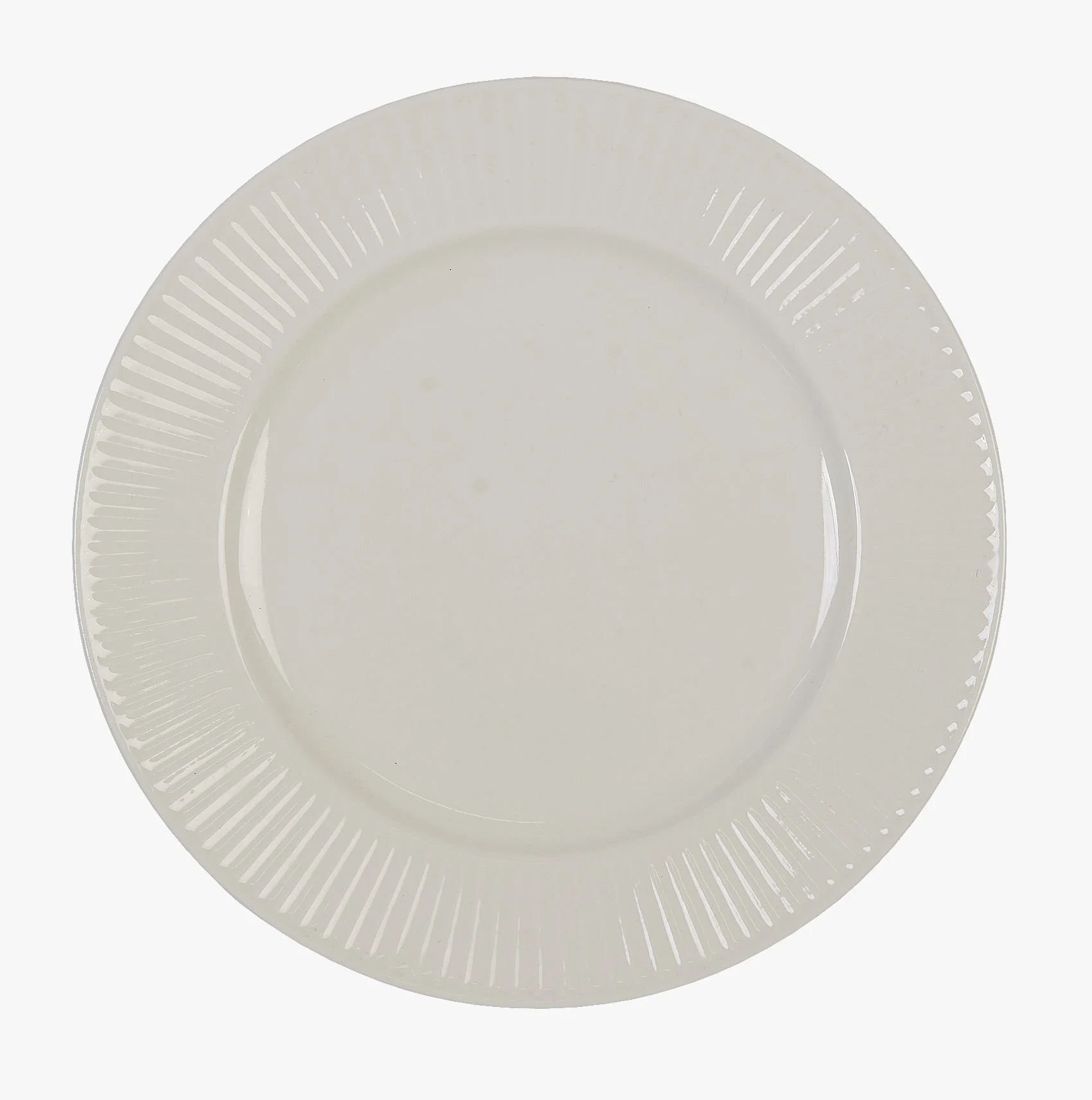 Frokosttallerken hvit - ø 19,8