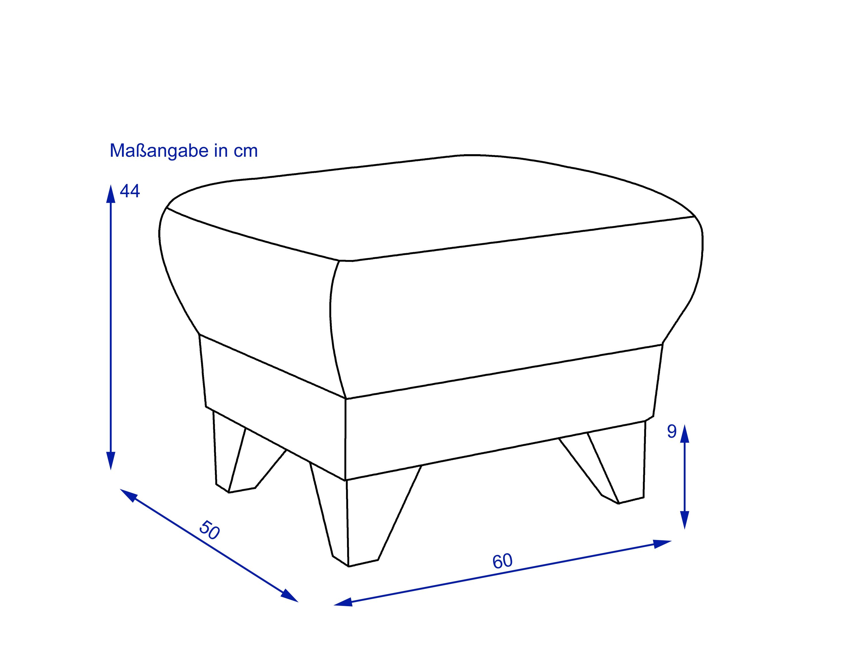 Hocker MONDO QUADRA 11 ROT KARIERT 42 CM