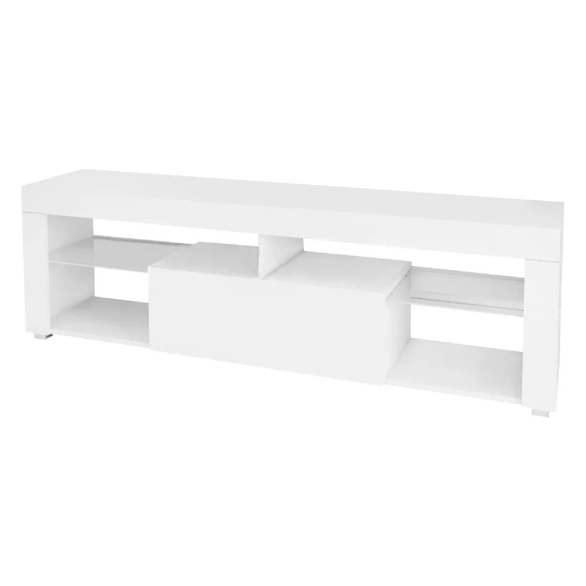 ML-Design TV lowboard blanc 120x51x35 cm