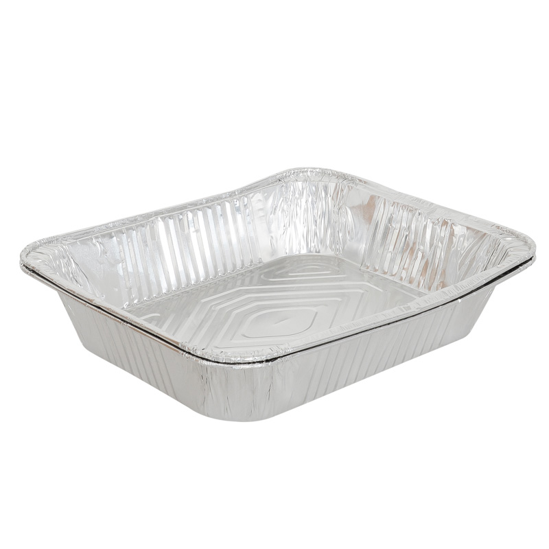2 plats à gratin aluminium