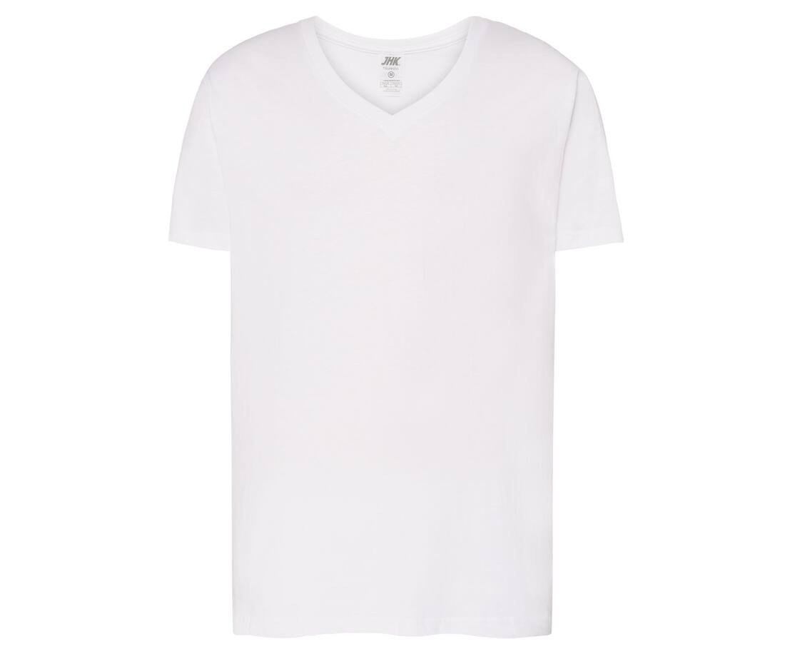 JHK JK401 - T-shirt Col V Confort Doux et Résistant