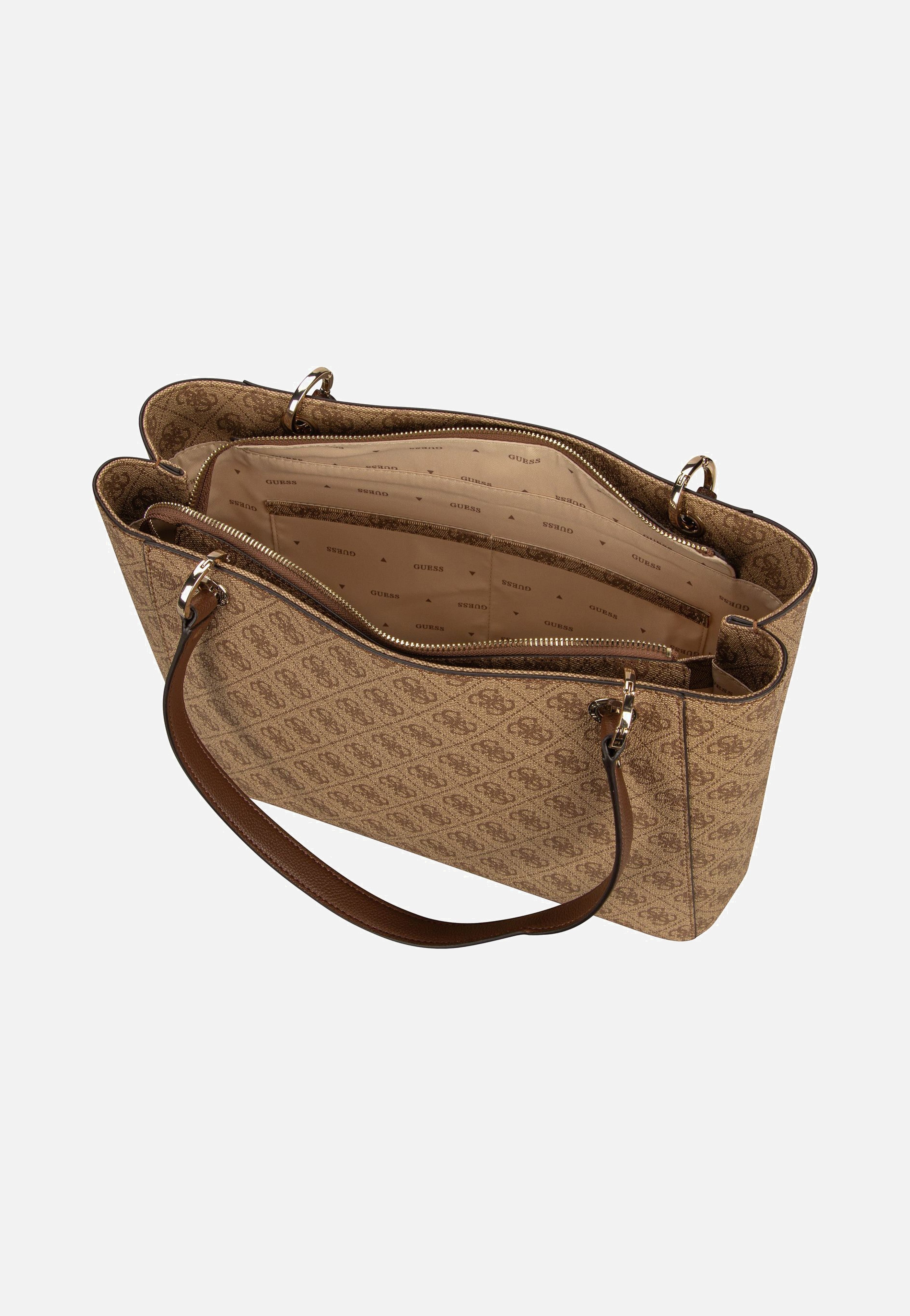 Noelle II TO 72250 Logo Latte/Brown - Shopper