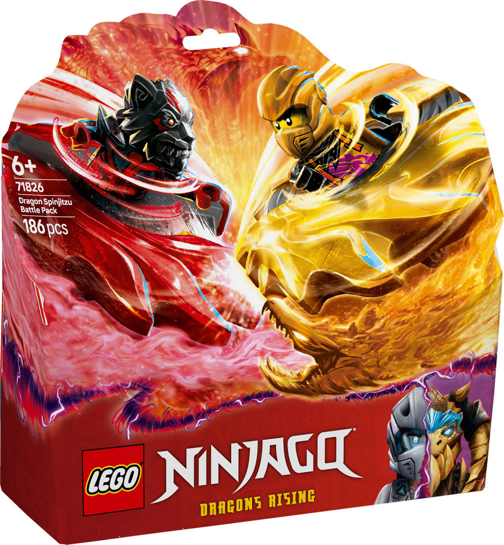 Spinjitzu drakenstrijdpakket actiespeelgoed 71826