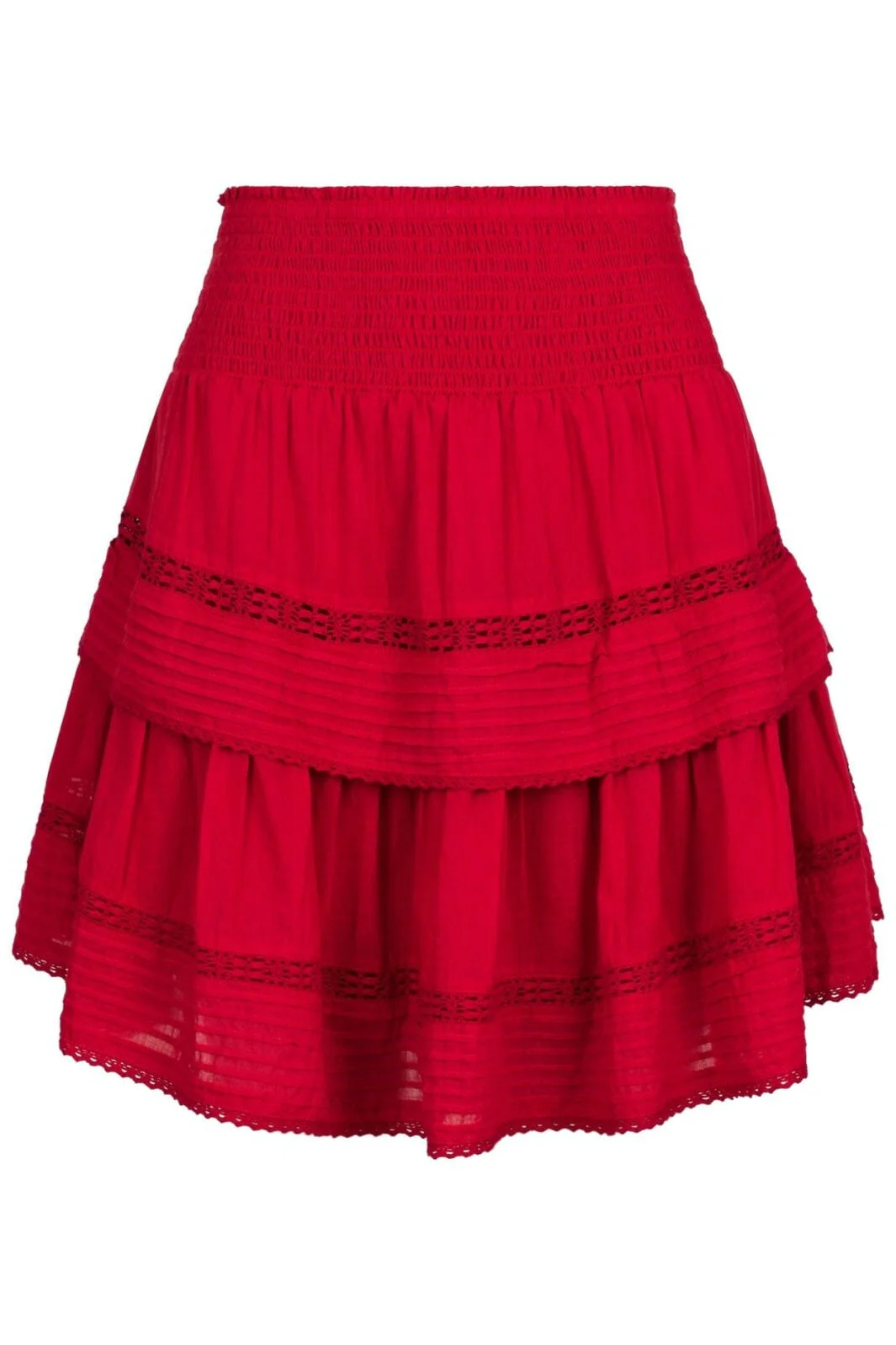 Neo Noir Kenia S Voile Skirt red