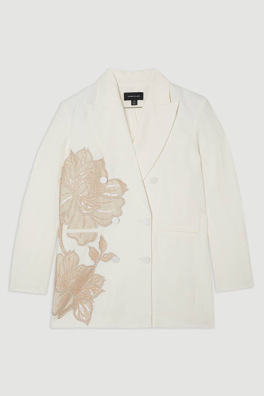KarenMillen Veste d'été premium ornée d'appliqué sur mesure