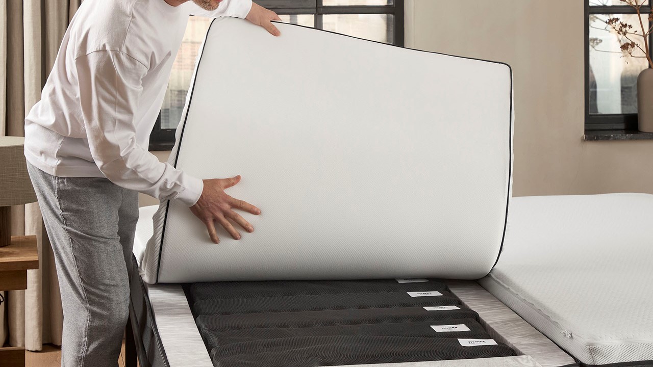 Aanpasbaar Matt Sleeps Hybrid Pro matras