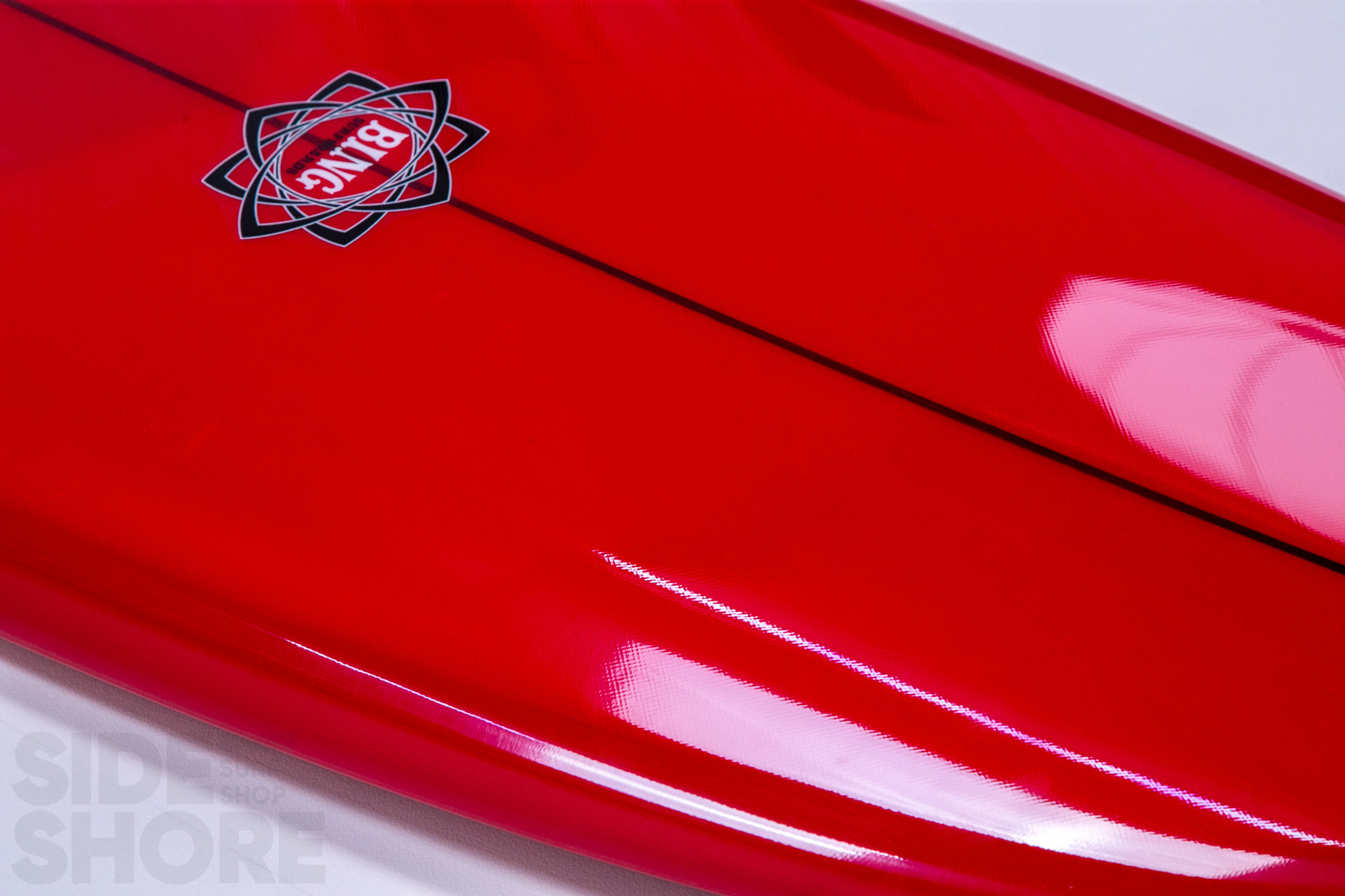 Bing Surfboards Collector - Tint Red  Volan   Polish - 7'10 x 22.31
